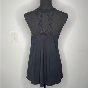 DONNA KARAN Women's Black Sleeveless Top